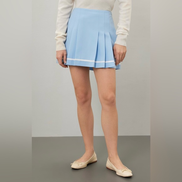 English Factory Pleated Mid Rise Skort⚜️ - Picture 3 of 6